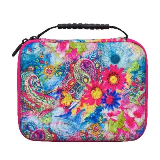 Craft Buddy 30 bottles Crystal Art Storage Case - Paisley Floral Discount