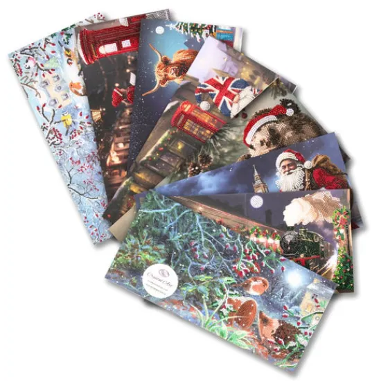 Craft Buddy 2024 Limited Edition "Festive Best of British" Set of 8 Cards Online
