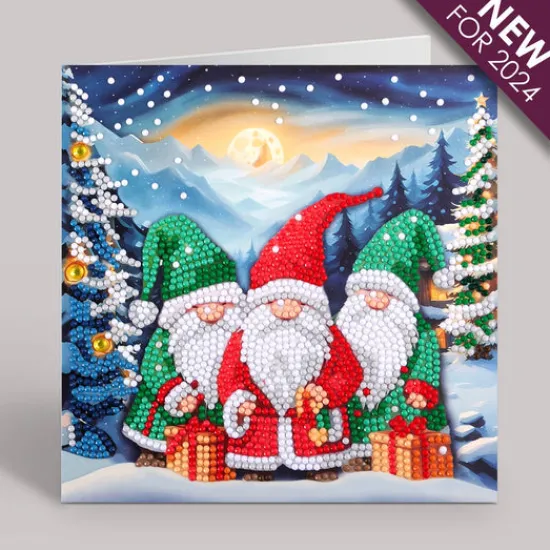 Craft Buddy "Arctic Friends" Crystal Art Card 18x18cm Best