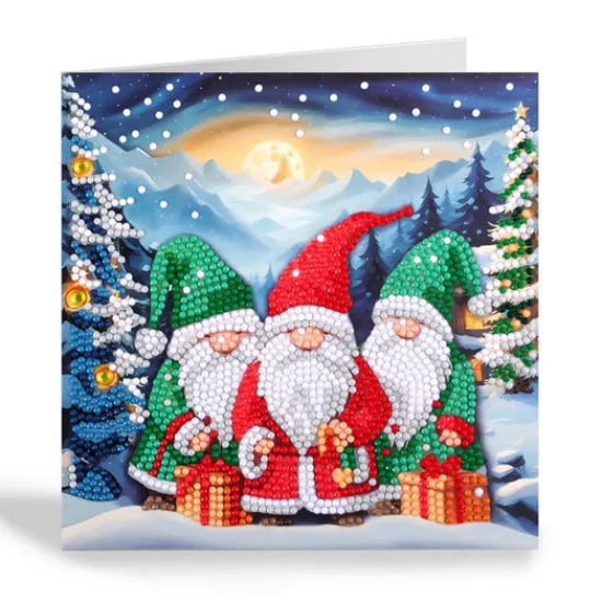 Craft Buddy "Arctic Friends" Crystal Art Card 18x18cm Best