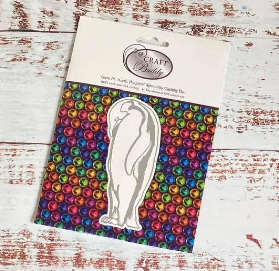 Craft Buddy "Arctic Penguin" Gem It! Die Set Fashion