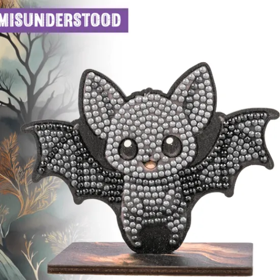 Craft Buddy Bat Crystal Art Wildlife Buddies Hot