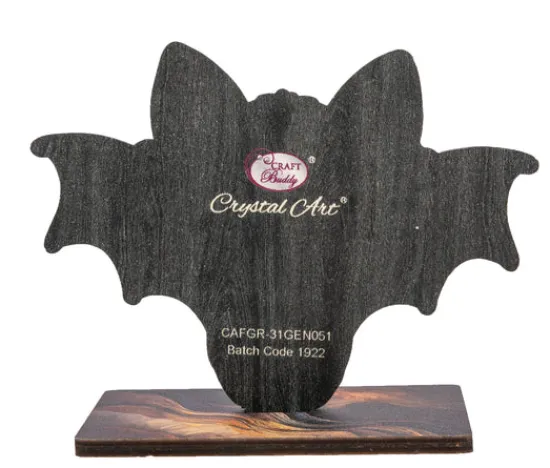 Craft Buddy Bat Crystal Art Wildlife Buddies Hot