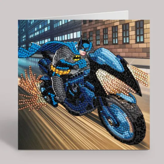 Craft Buddy "Batman" DC Comics Crystal Art Card New