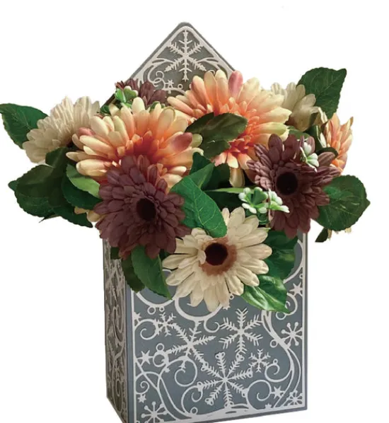 Craft Buddy "Cascading Snowflakes" Forever Flowerz Panel Die Set Hot