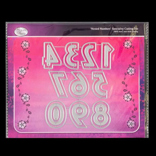 Craft Buddy CBD22 - Nested Number Die Set - 26 Dies Clearance