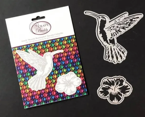 Craft Buddy CBD45: Gem It! ‘Heavenly Hummingbird’ Speciality Cutting Dies Sale