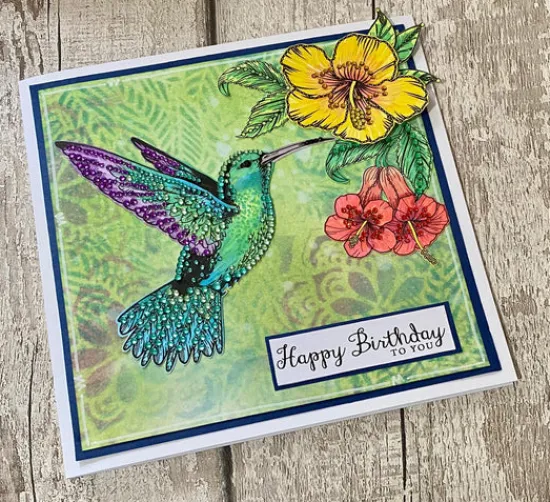 Craft Buddy CBD45: Gem It! ‘Heavenly Hummingbird’ Speciality Cutting Dies Sale