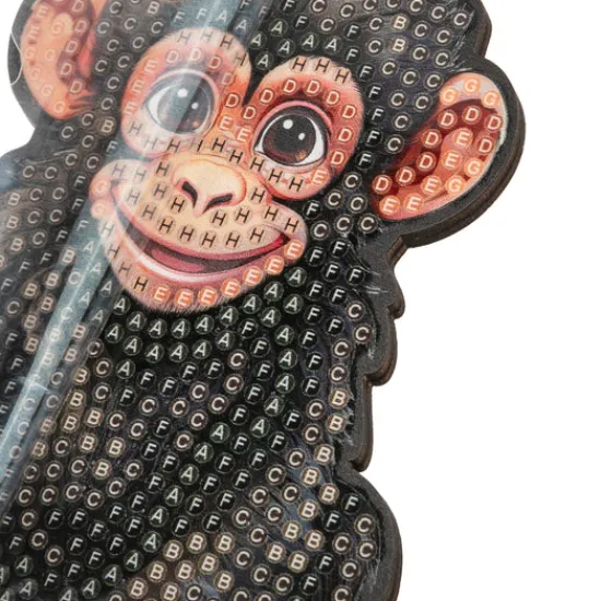 Craft Buddy Chimp Crystal Art Wildlife Buddies Sale
