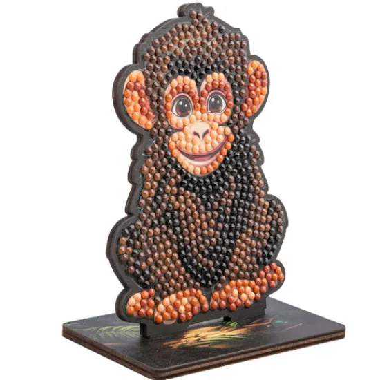 Craft Buddy Chimp Crystal Art Wildlife Buddies Sale