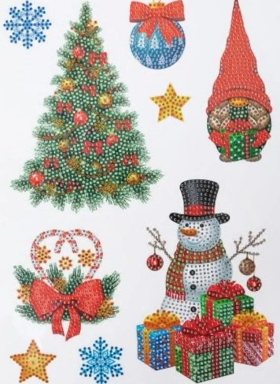 Craft Buddy "Christmas" Crystal Art Wall Stickers Sale