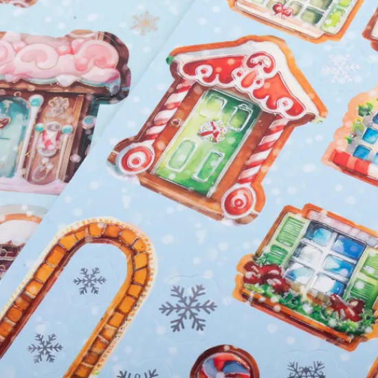 Craft Buddy Christmas Gingerbread House Card Making Kit x 24 Cards New