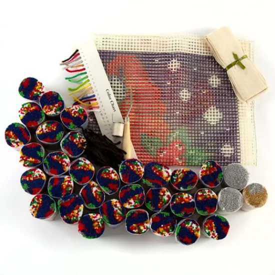 Craft Buddy "Christmas Gnome" Latch Hook Rug 48x64cm Online