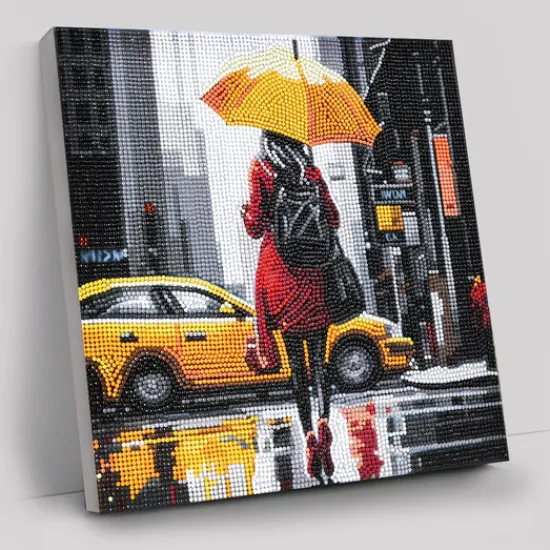 Craft Buddy “City Reflections” Crystal Art Canvas Kit 30x30cm Discount
