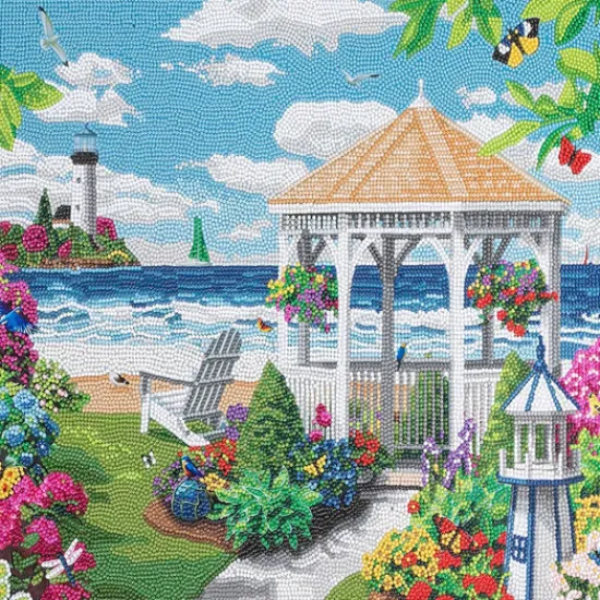 Craft Buddy "Coastline" Crystal Art Canvas Kit 40x50cm Online