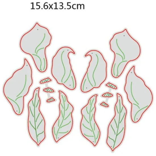 Craft Buddy “Cala Lilies” Beautiful Bouquet 3D Gift Card Die Set Best