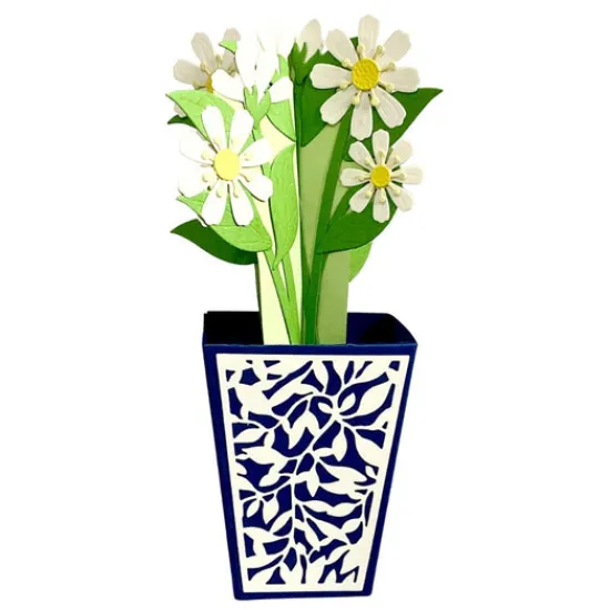 Craft Buddy “Daisies” Beautiful Bouquet 3D Gift Card Die Set Sale