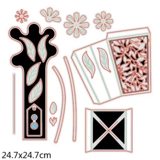 Craft Buddy “Daisies” Beautiful Bouquet 3D Gift Card Die Set Sale