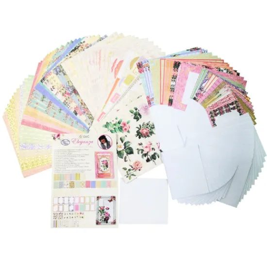 Craft Buddy Eleganza Papercrafting Kit - makes 32 Outlet