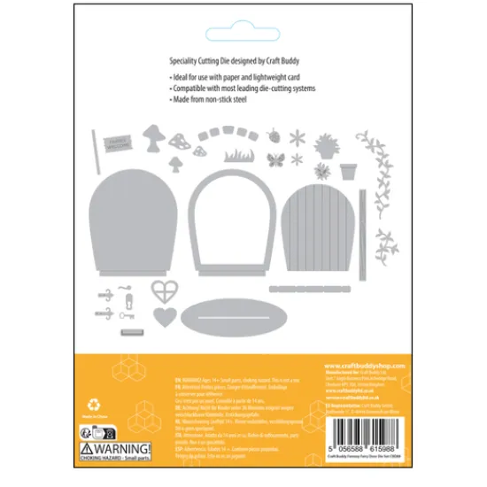 Craft Buddy “Fantasy Fairy Door” Die Set 30 x Piece Sale