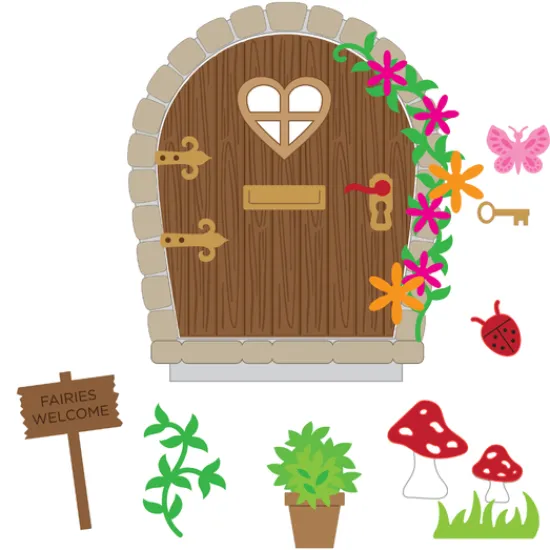 Craft Buddy “Fantasy Fairy Door” Die Set 30 x Piece Sale