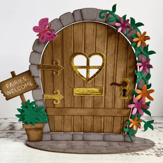 Craft Buddy “Fantasy Fairy Door” Die Set 30 x Piece Sale