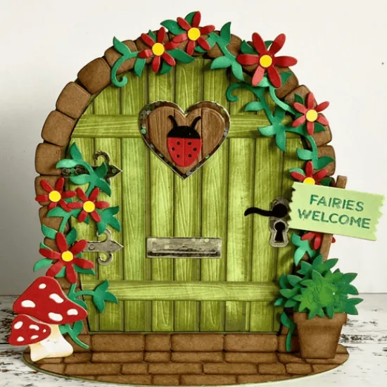 Craft Buddy “Fantasy Fairy Door” Die Set 30 x Piece Sale