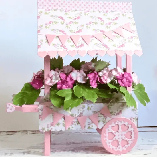 Craft Buddy “Festival Flower Cart” Die Set 24 x Piece Online