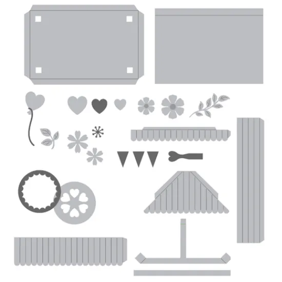 Craft Buddy “Festival Flower Cart” Die Set 24 x Piece Online