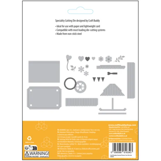 Craft Buddy “Festival Flower Cart” Die Set 24 x Piece Online