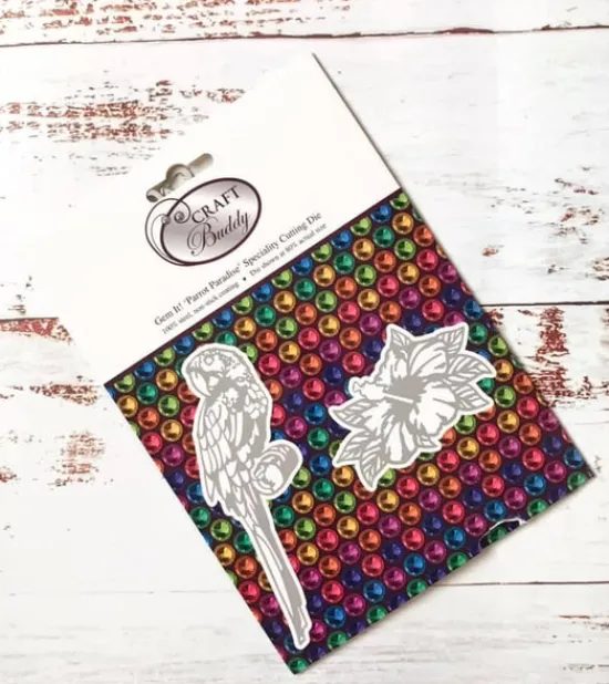 Craft Buddy Gem It! ‘Parrot Paradise’ Speciality Cutting Dies Discount