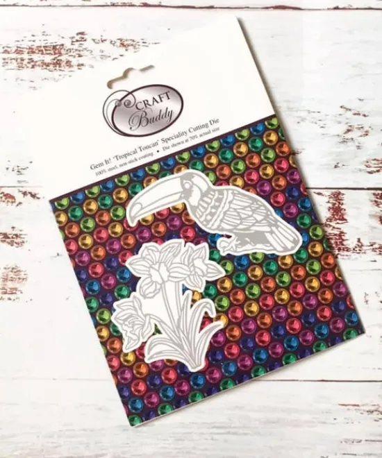 Craft Buddy Gem It! ‘Tropical Toucan’ Speciality Cutting Dies Discount