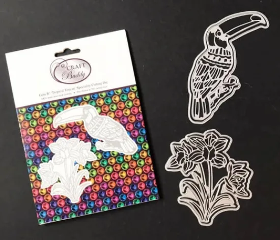 Craft Buddy Gem It! ‘Tropical Toucan’ Speciality Cutting Dies Discount
