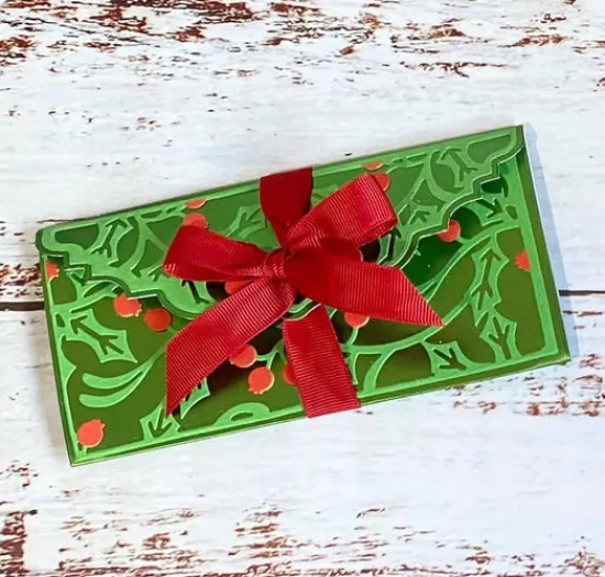 Craft Buddy Holly Berry Flourish Gifting Wallet Die Set Sale