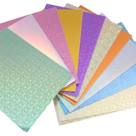 Craft Buddy Holographic Card Pack 90 x A4 (250 gsm) Outlet