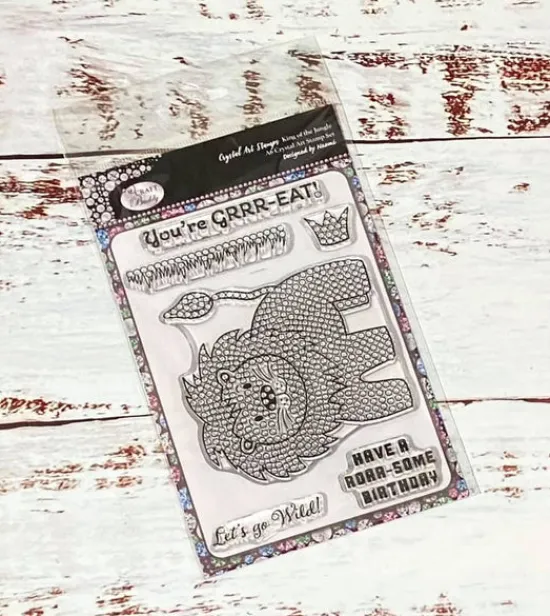 Craft Buddy King of the Jungle A6 Premium Stamp Set Discount
