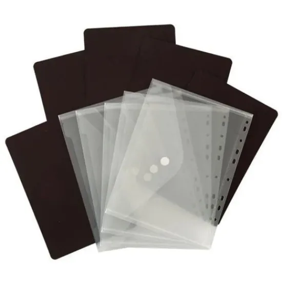 Craft Buddy Magnetic Sheets & Plastic Wallets x5 Clearance