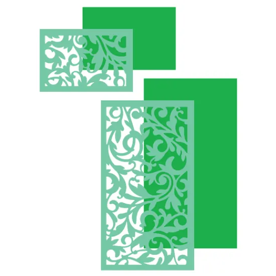 Craft Buddy "Scroll Flourish" Cracker Gift Box Panel Die Set Outlet