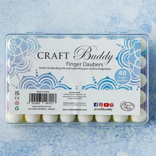 Craft Buddy Set of 40 Finger Daubers Fashion