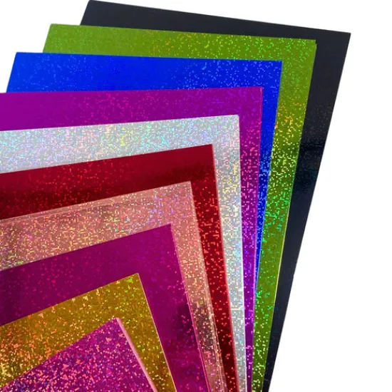 Craft Buddy Single Sided Card Kit 260gsm - HOLOGRAPHIC Best