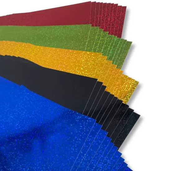 Craft Buddy Single Sided Card Kit 260gsm - HOLOGRAPHIC Best