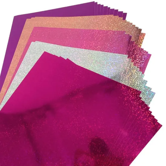 Craft Buddy Single Sided Card Kit 260gsm - HOLOGRAPHIC Best