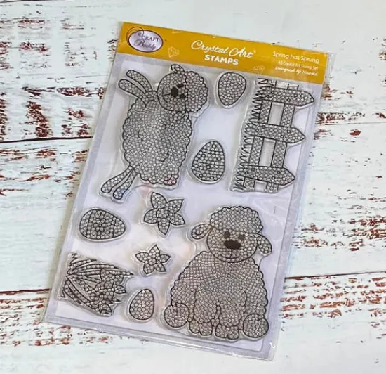 Craft Buddy Spring has Sprung A5 stamp set Online