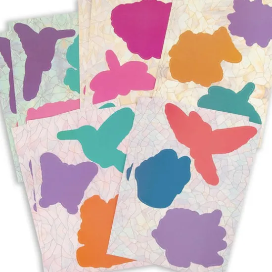 Craft Buddy Stained Glass Papercrafting Kit - 30x Cards Clearance
