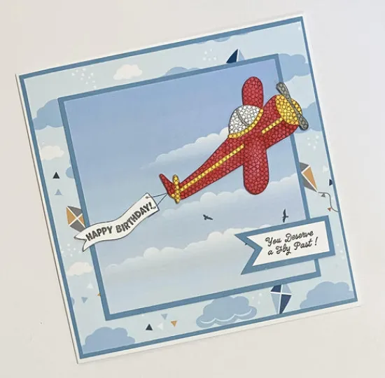Craft Buddy Crystal Art A6 Stamp Set - Nutcracker King Clearance