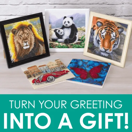 Craft Buddy Crystal Art Card Frame - Black Online