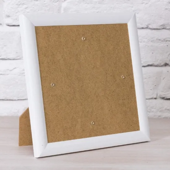 Craft Buddy Crystal Art Card Frame - White Fashion