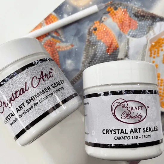 Craft Buddy Crystal Art Sealer - 150ml Fashion