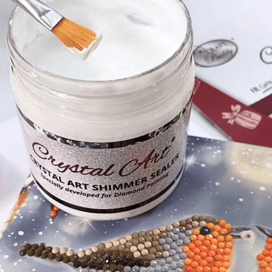 Craft Buddy Crystal Art Shimmer Sealer Outlet