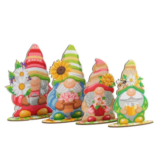 Craft Buddy Crystal Art XL Buddies - Gnome Family Hot